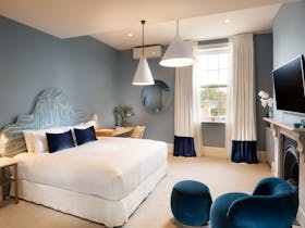 Blue Ahrens Suite in original homestead