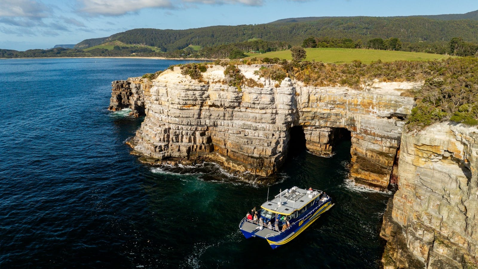 Tasman Peninsula coastline
