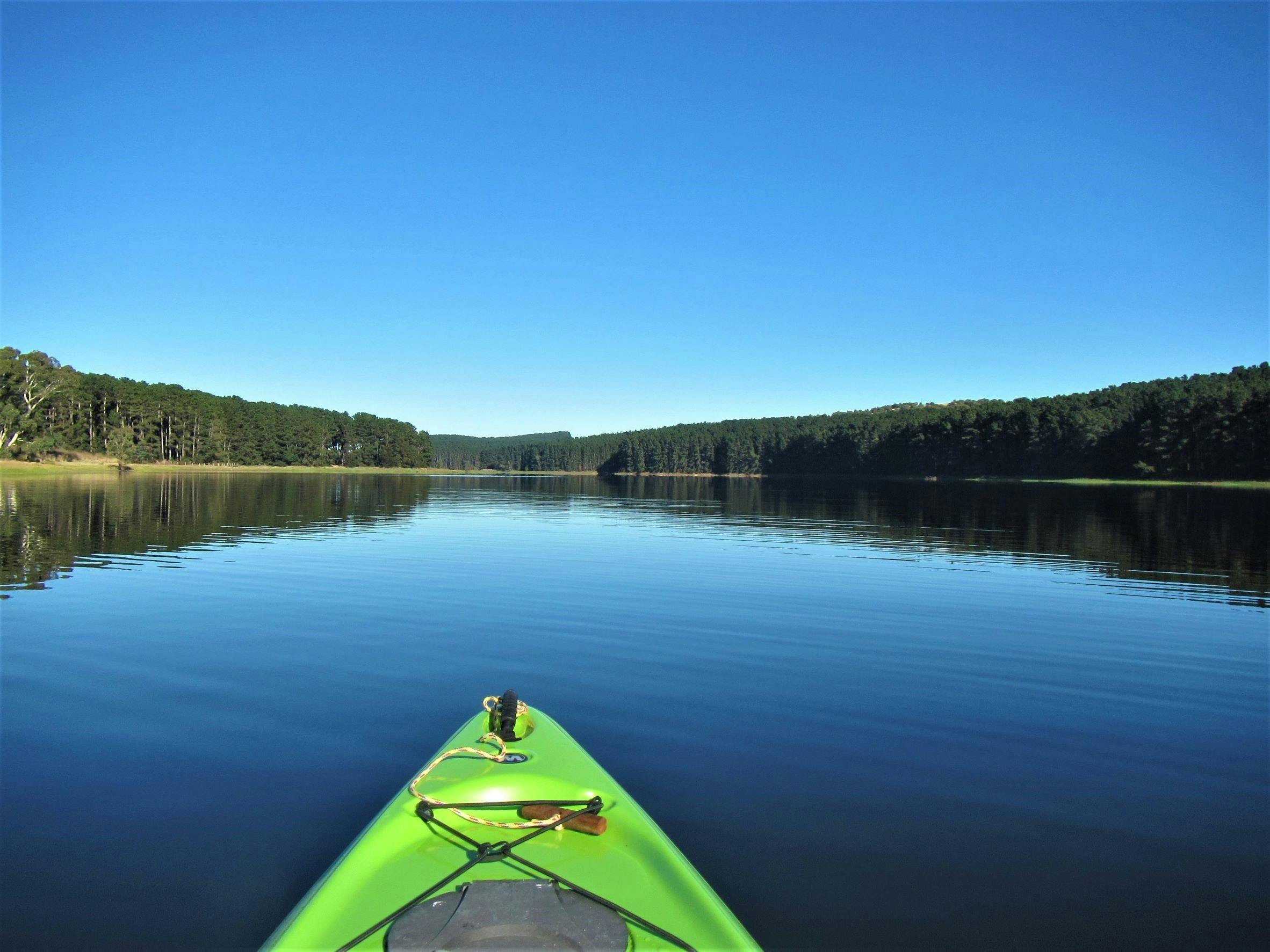 Crystal clear waters on The Myponga Reservoir