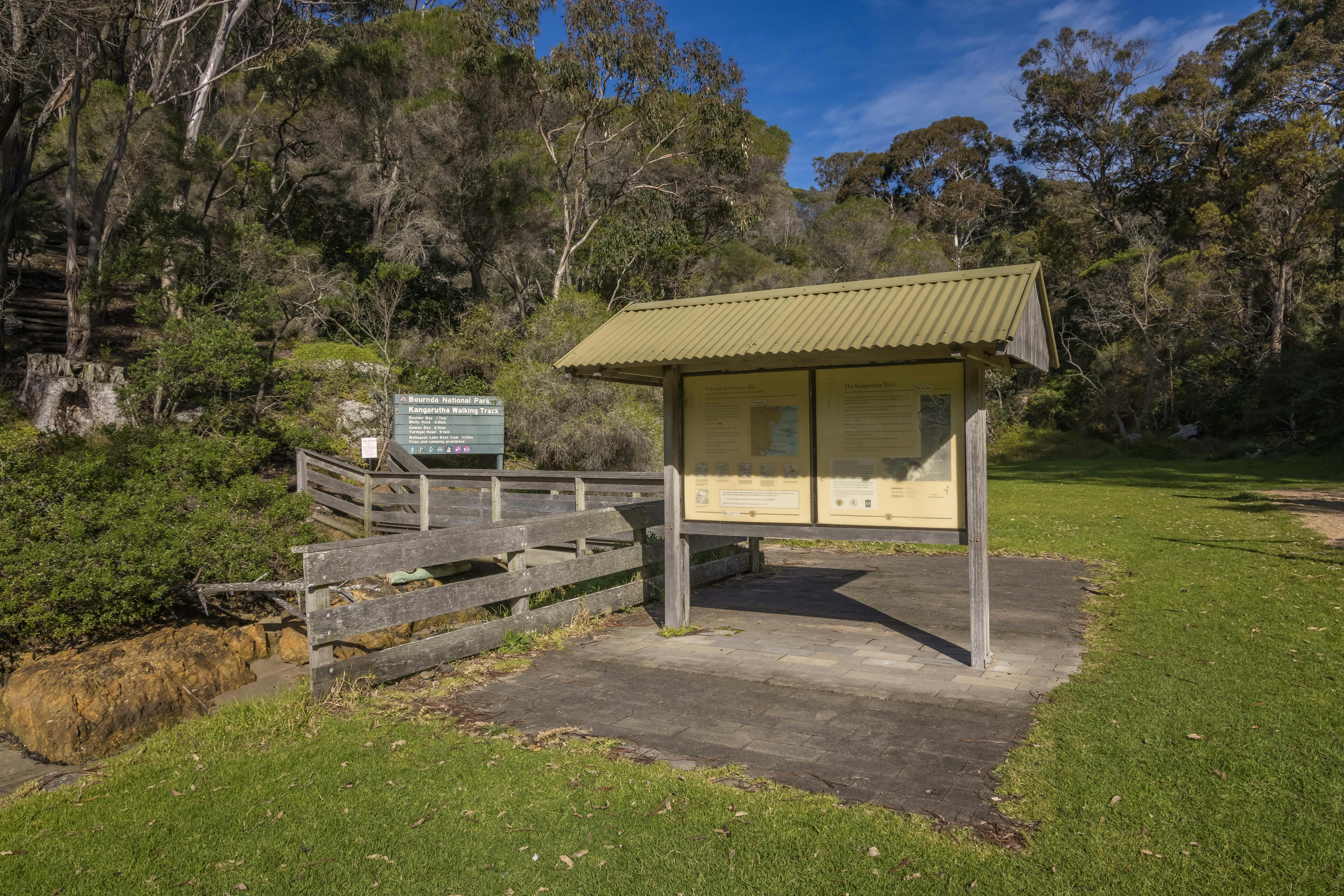 Kianinny Bay, Tathra, Sapphire Coast NSW 보트 램프 피크닉 장소