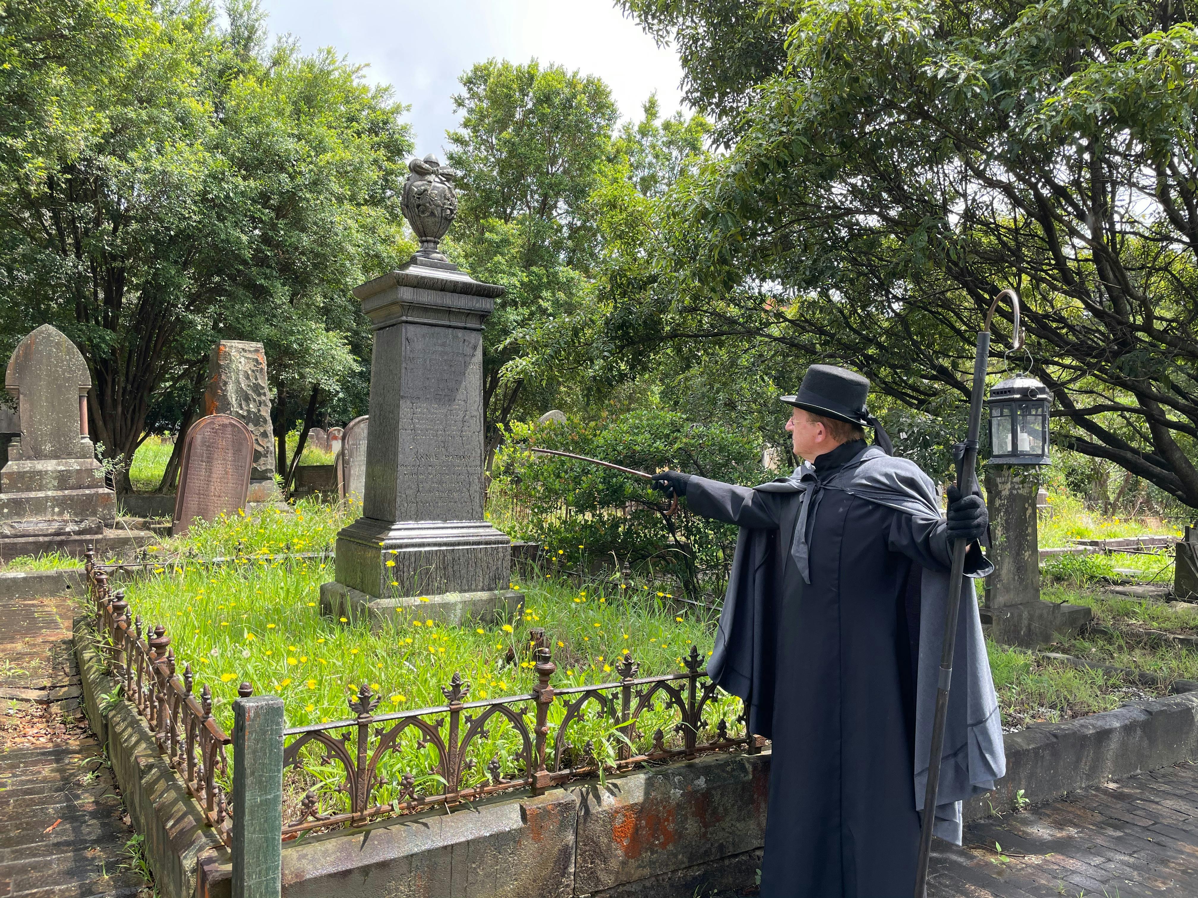 Tom Sweeney on his Lantern Tour