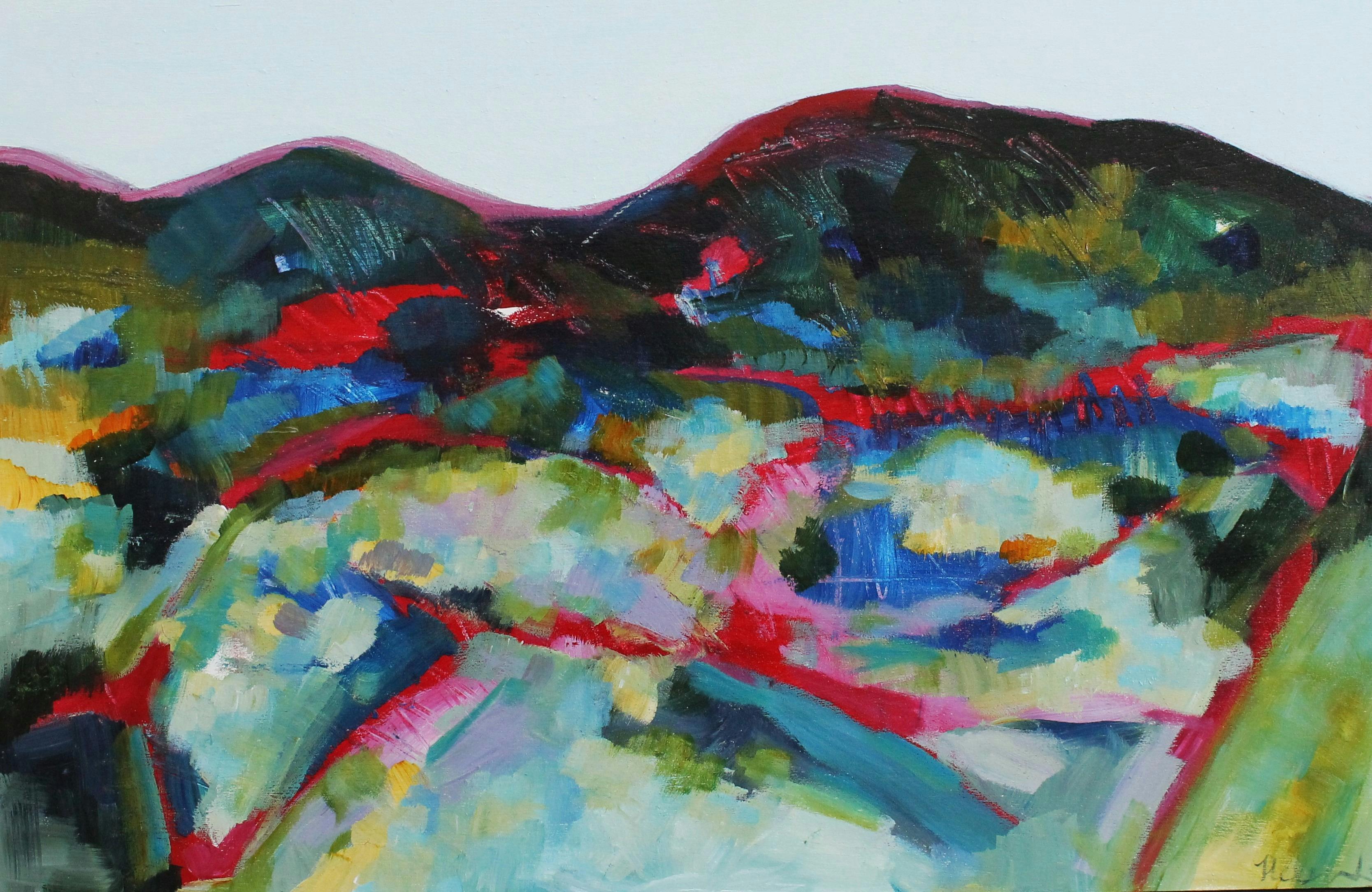 Acrylic on Board, Helene Leane