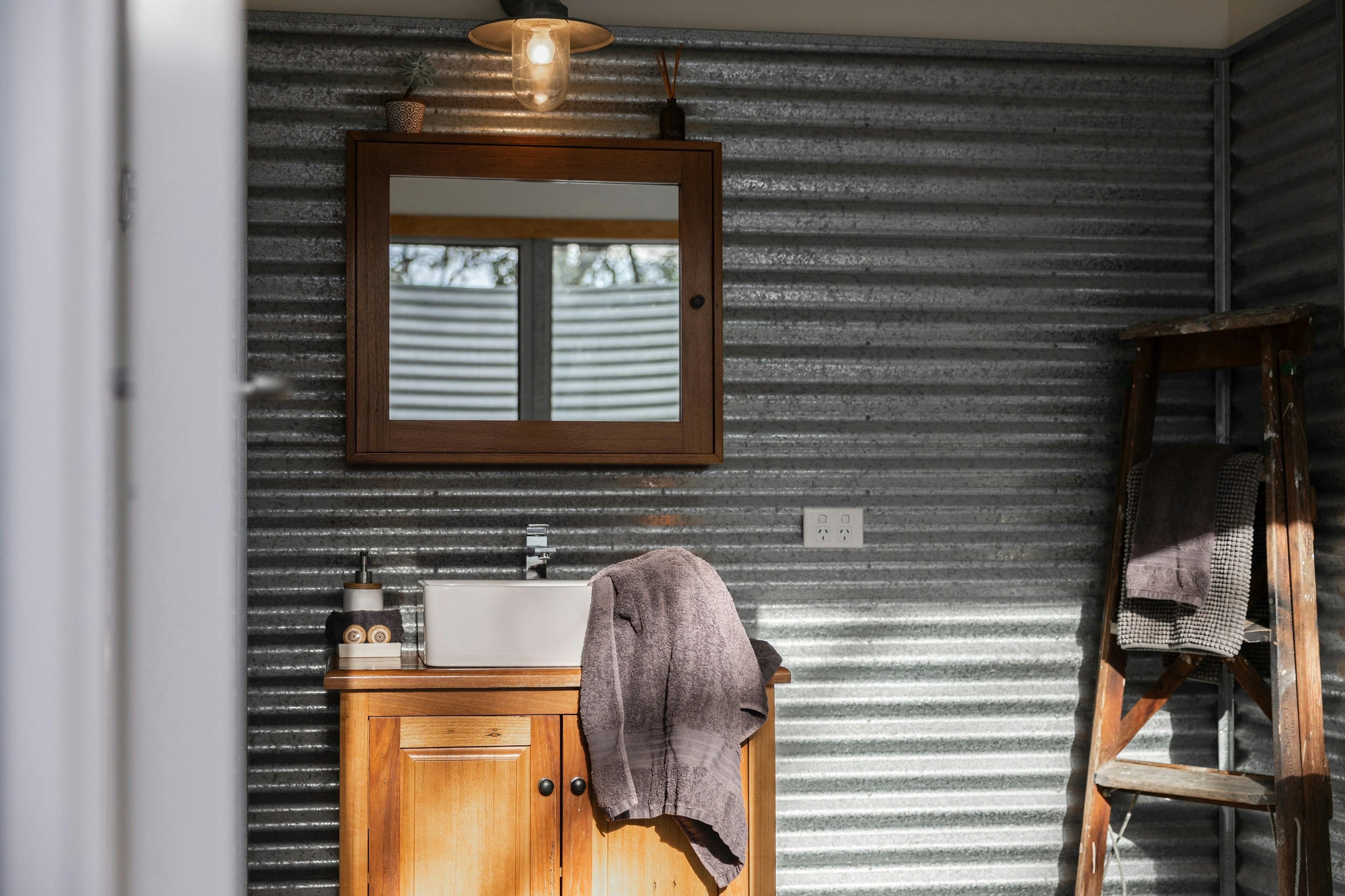 开放式套间，可通往户外浴池