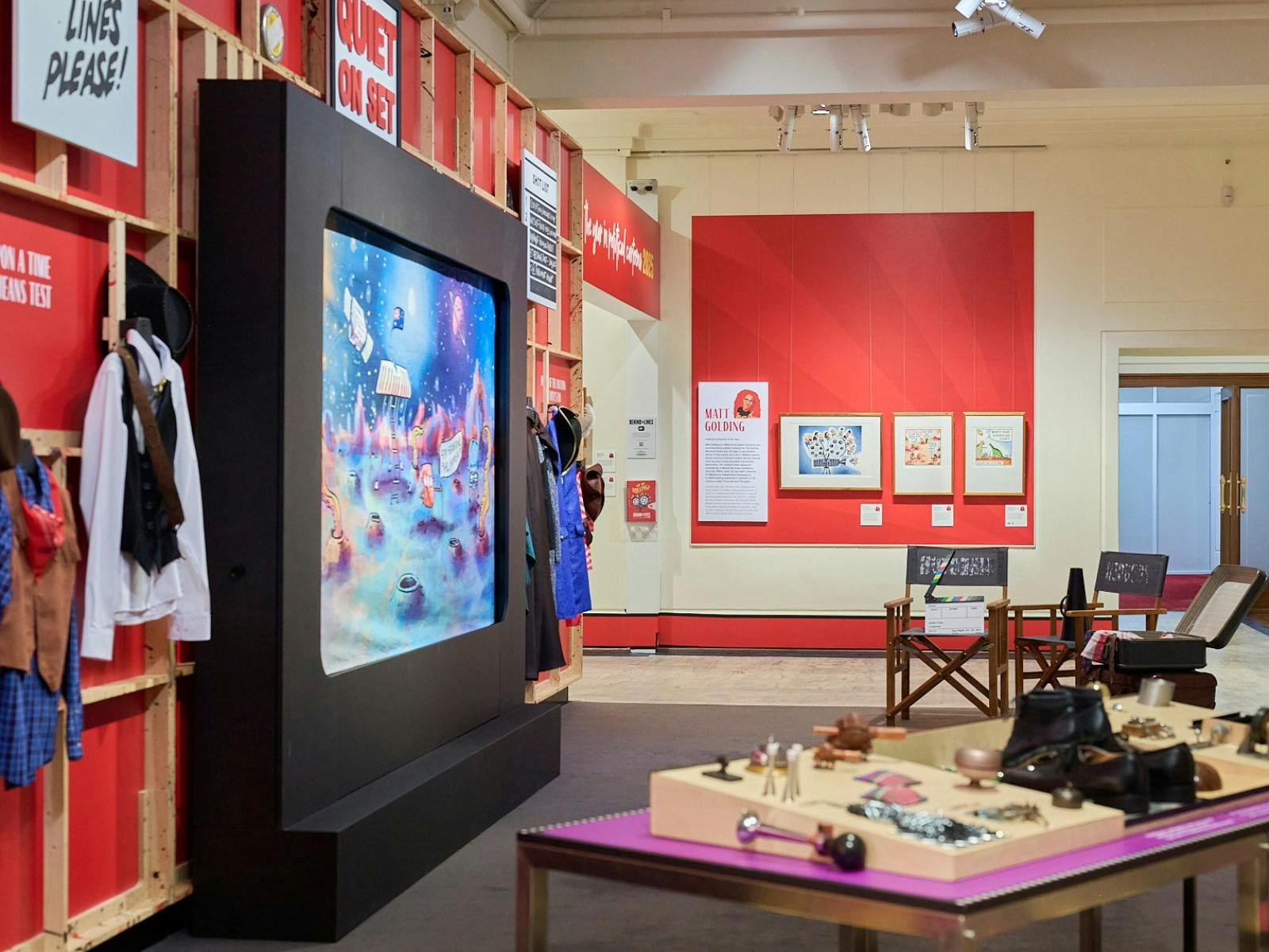 Gallery's interactive space.