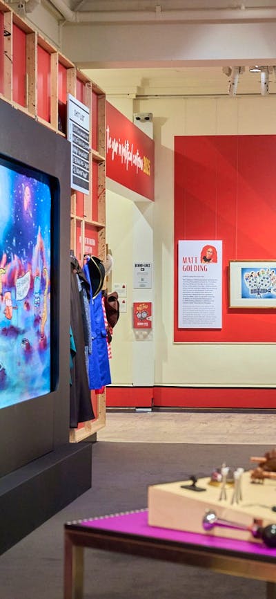 Gallery's interactive space.