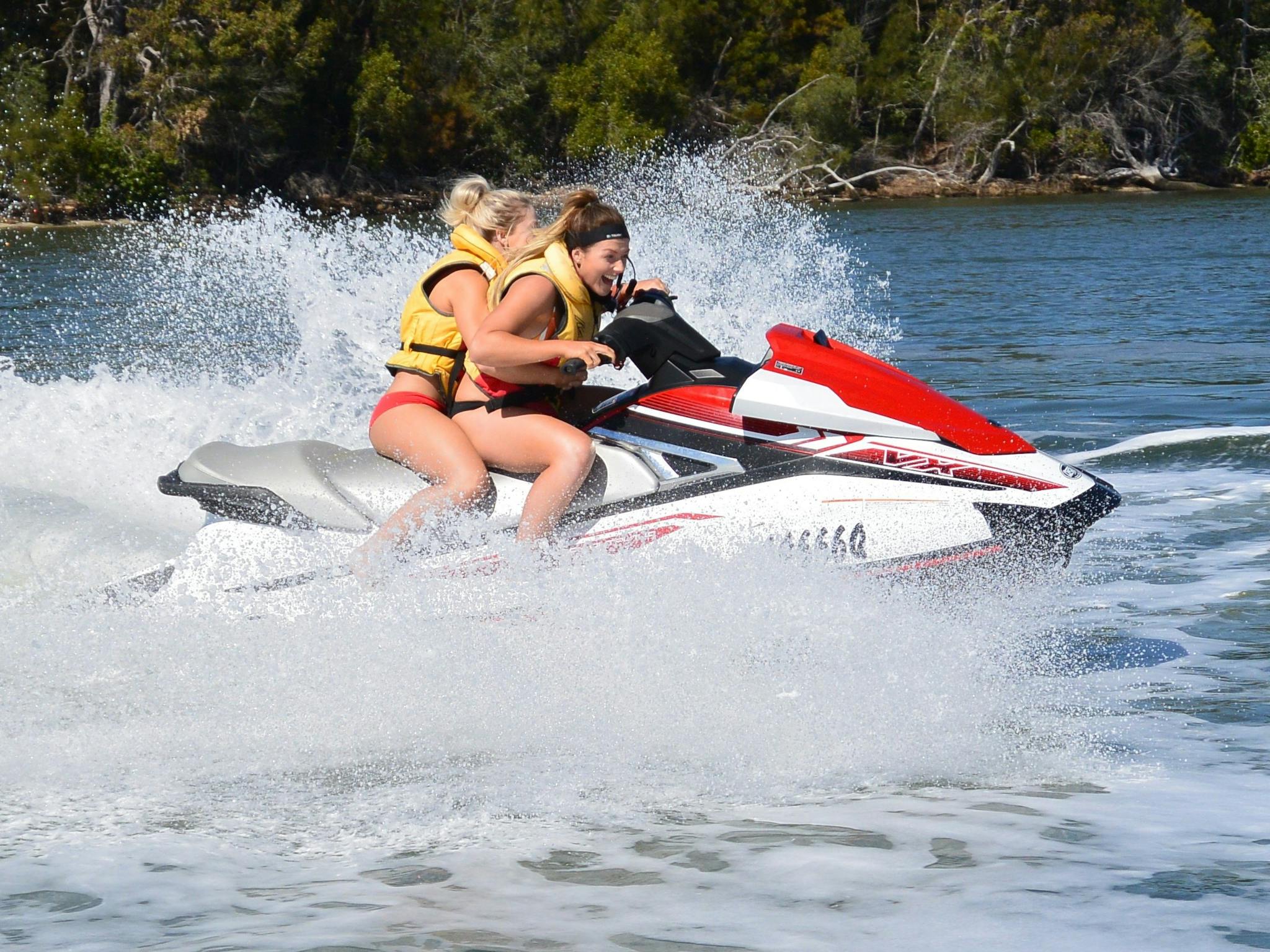 A choice of three trips, the Jolly Roger, the Brisbane Buccaneer and the Pumicestone Chase