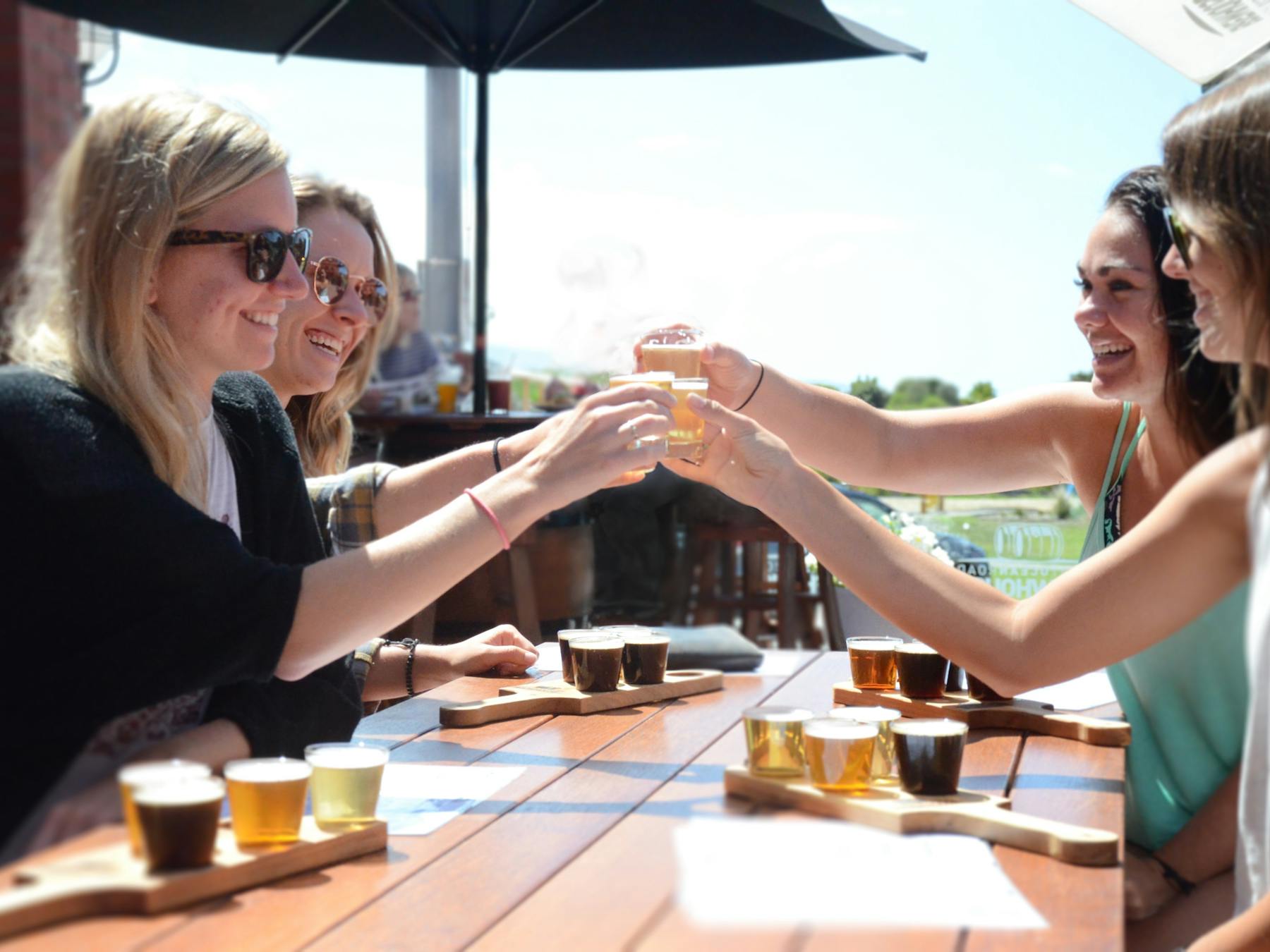 Craft beer in the Beer Garden