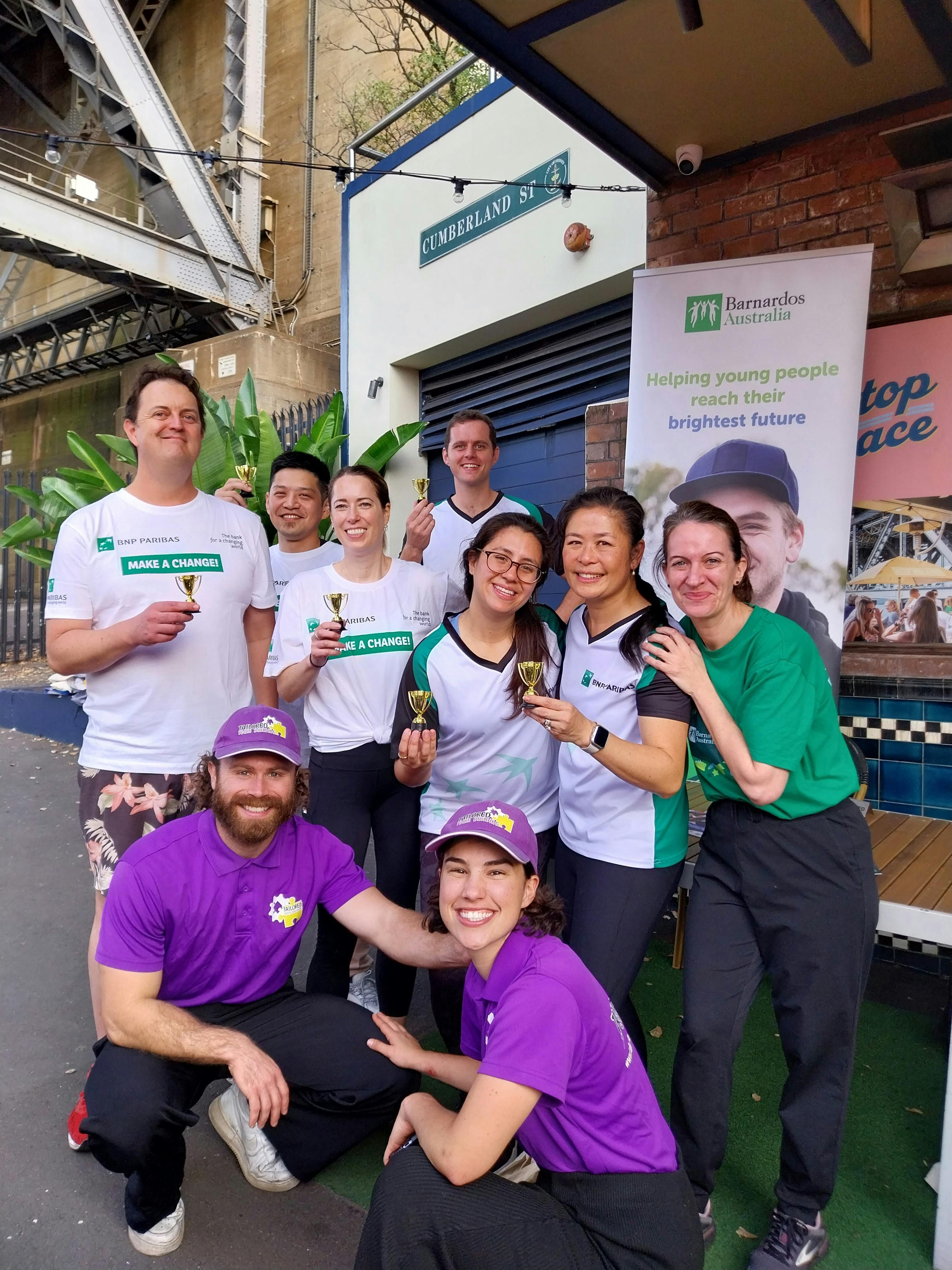 Sydney 2024 Barnardos Amazing Race winners!