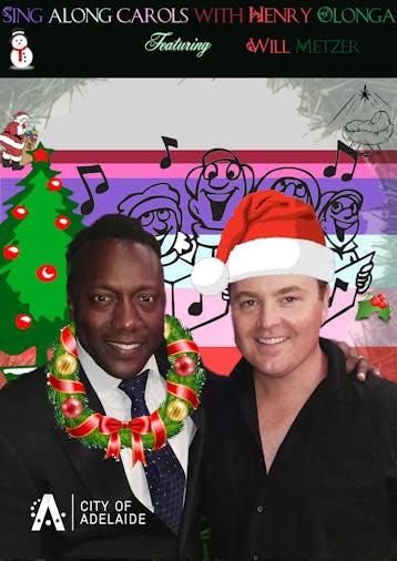 Sing along carols with Henry Olonga Featuring will Metzer - Rundle Mall