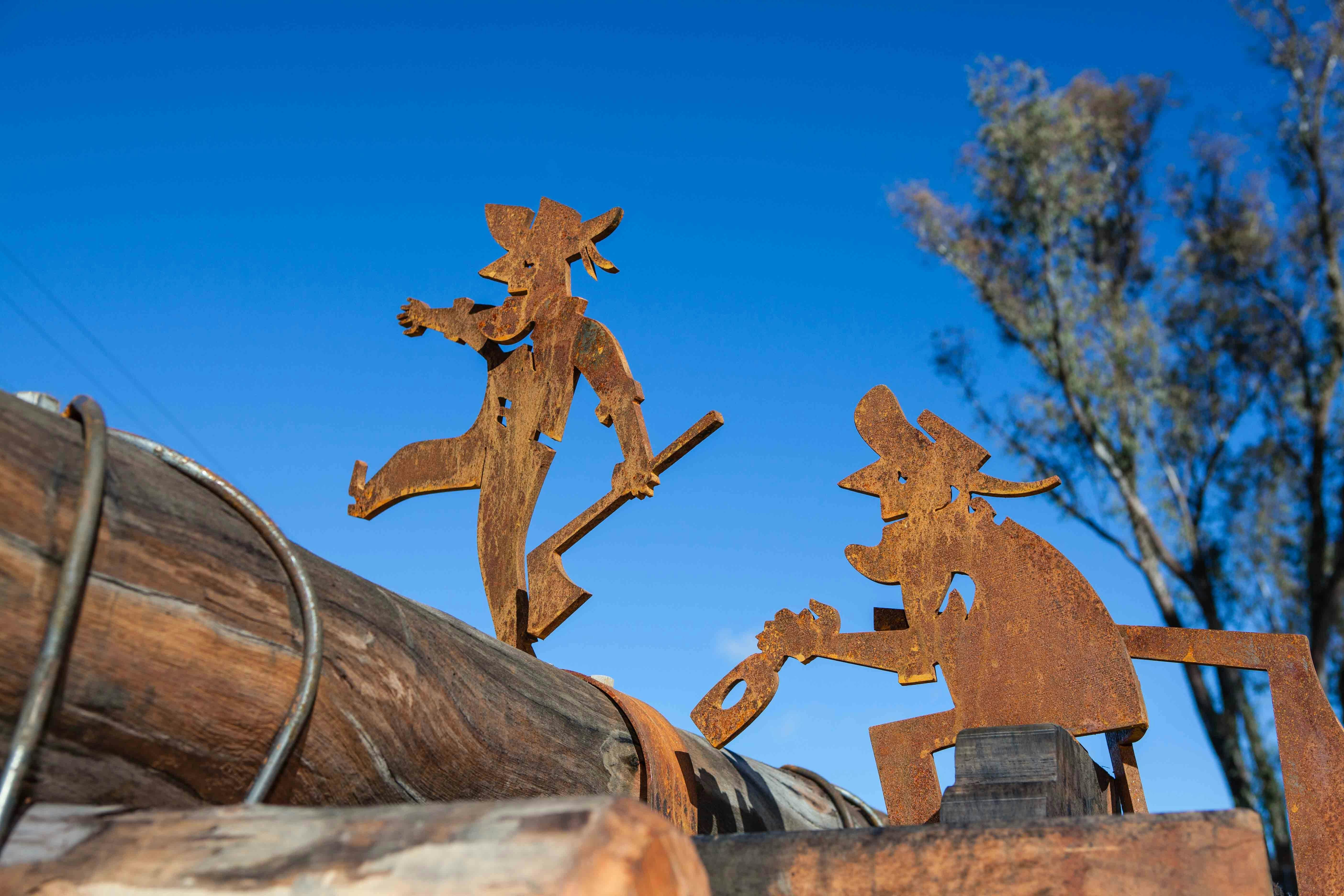The River Barge Sculpture Moama