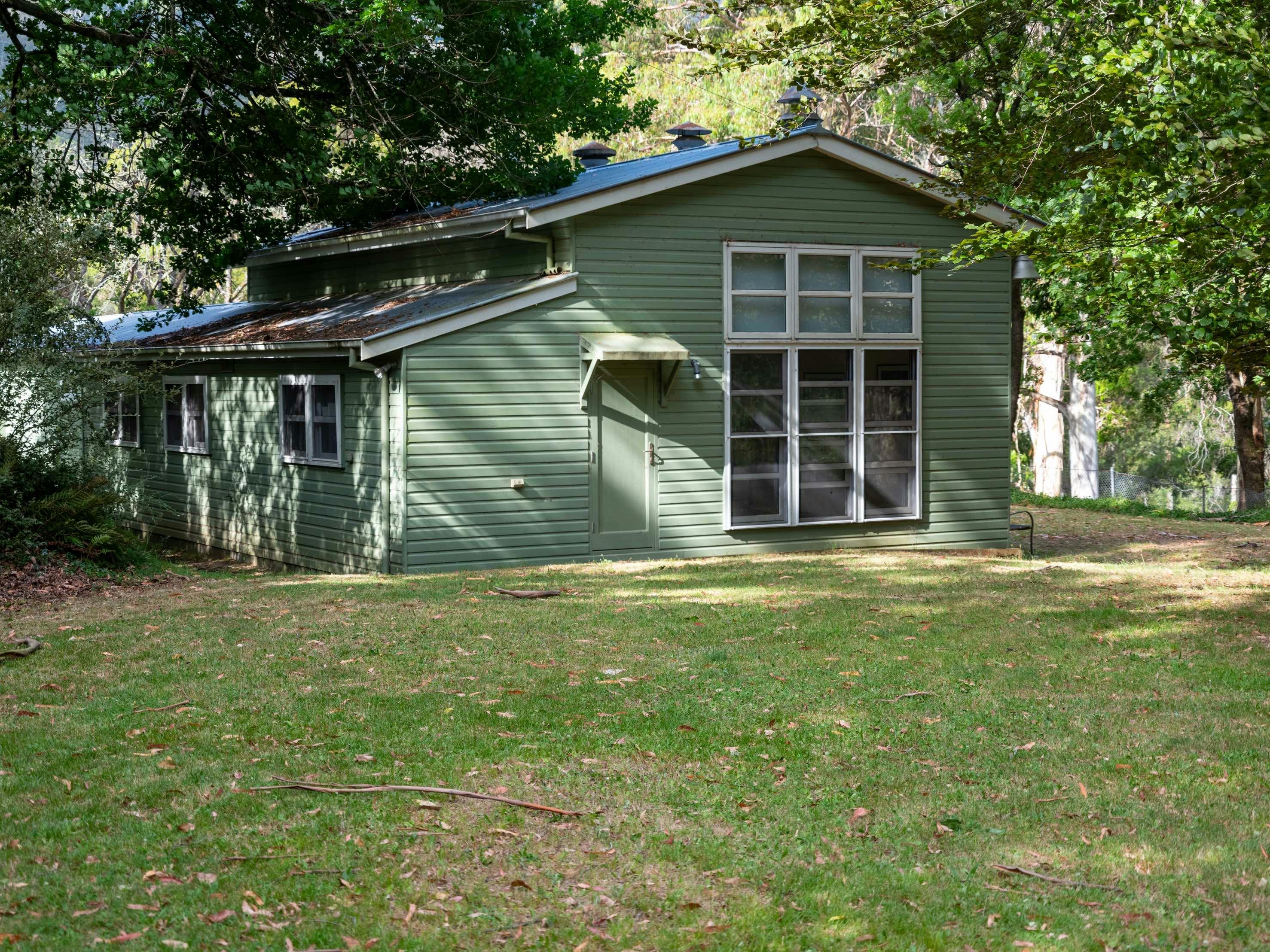 Bogong Centre for Sound Culture, green building and lawn
