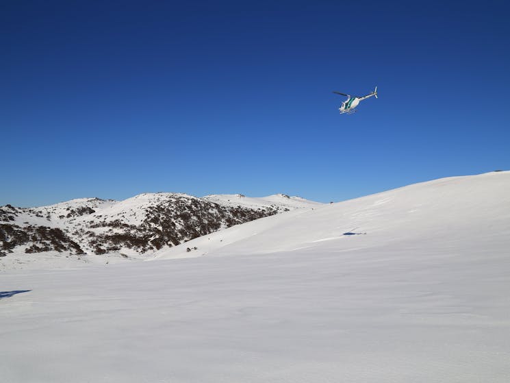 Scenic Flights around the snow covered mountains