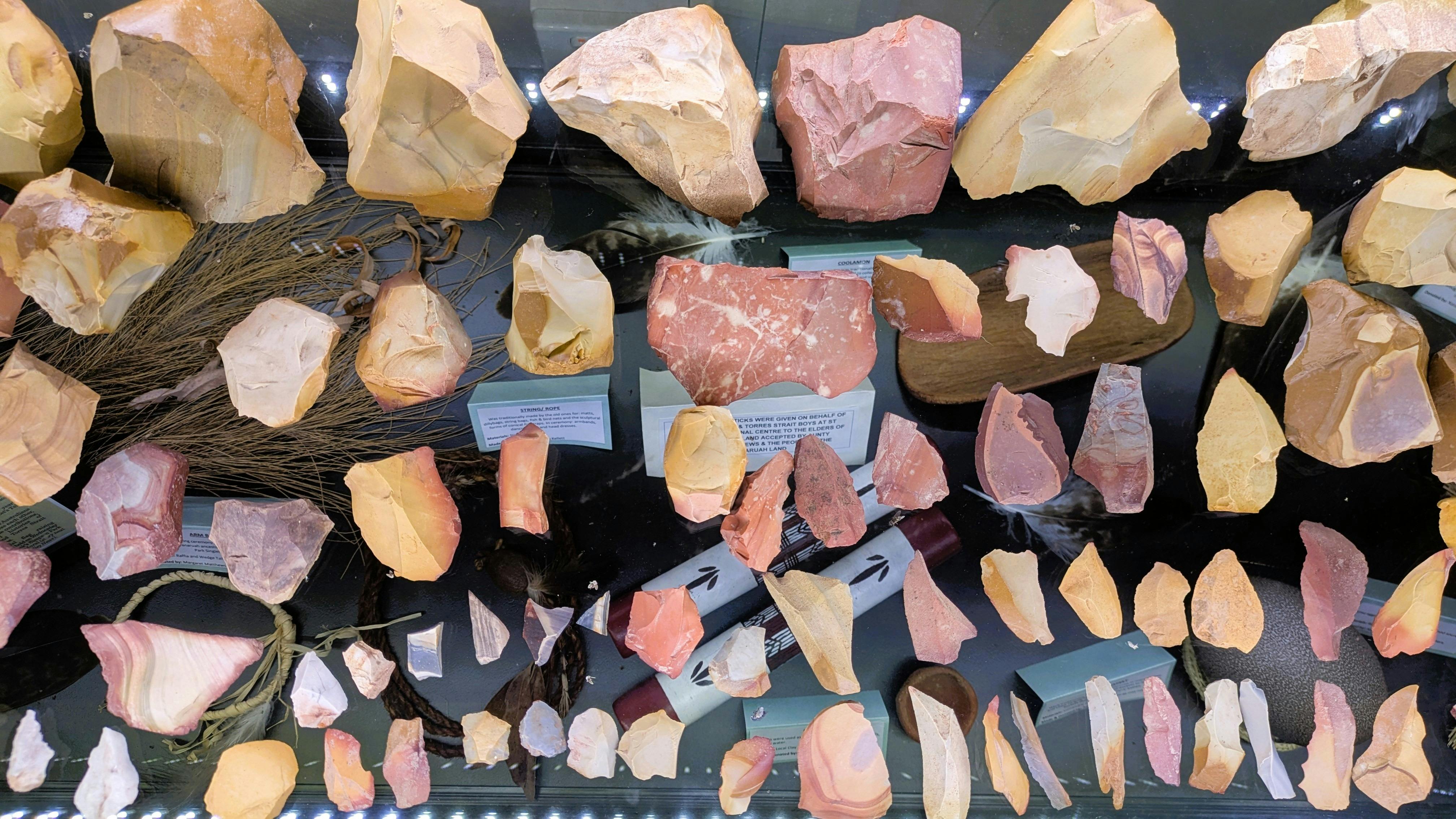 Widden Creek Aboriginal Artefact Community Display
