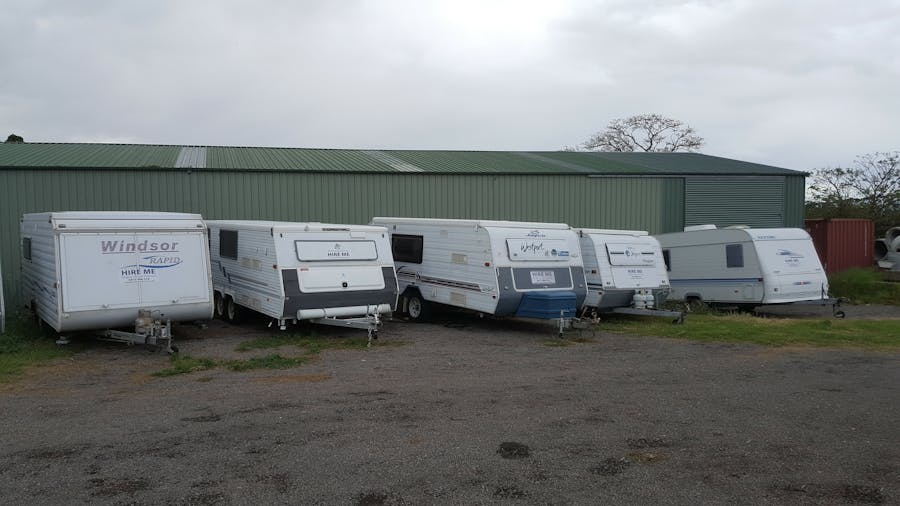 7 #hire Caravans to choose from