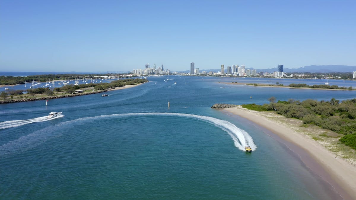 Paradise Jet Boating Gold Coast Broadwater, Sea Way photo