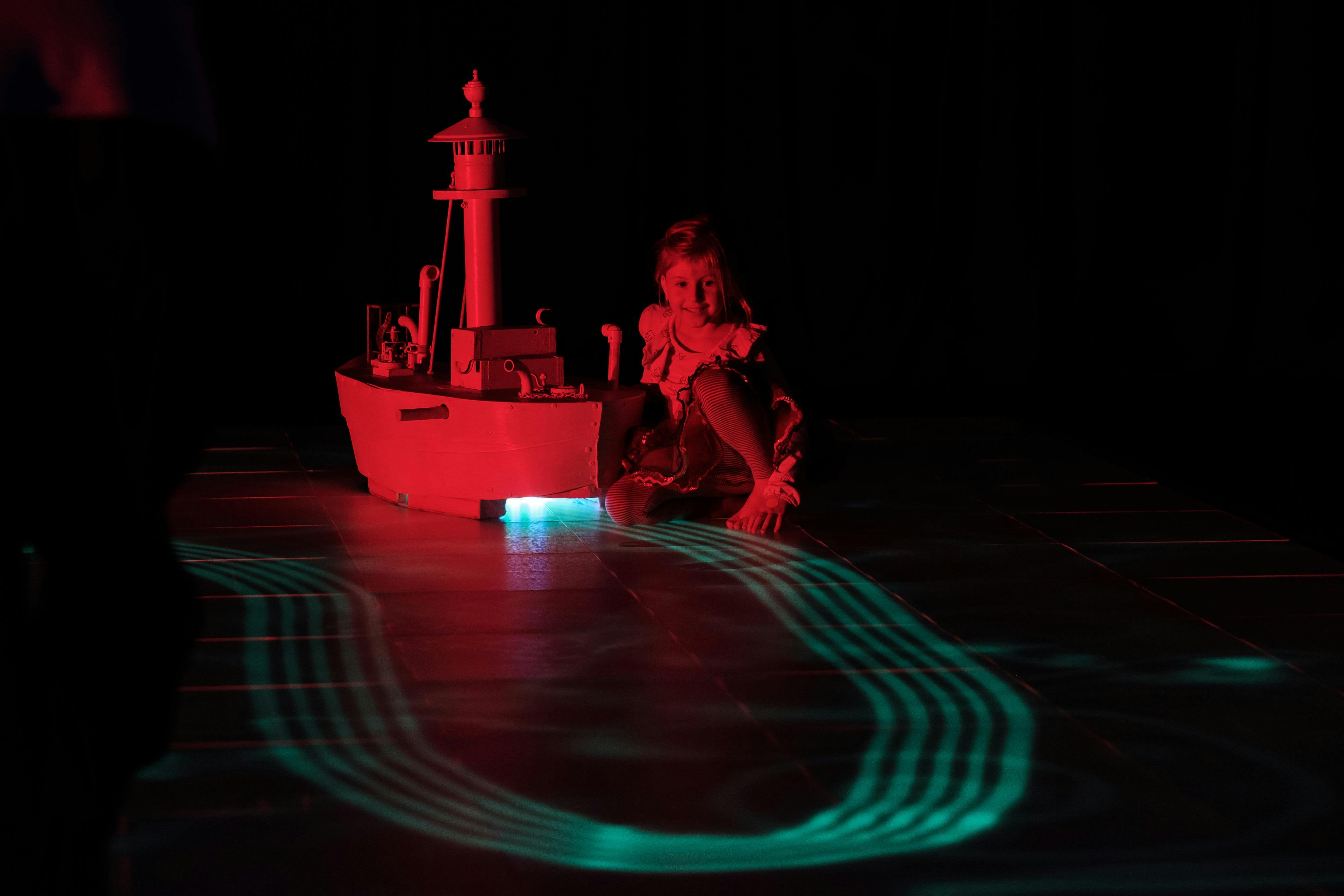 ILA Playground featuring Sea of Light and Neon Canvas