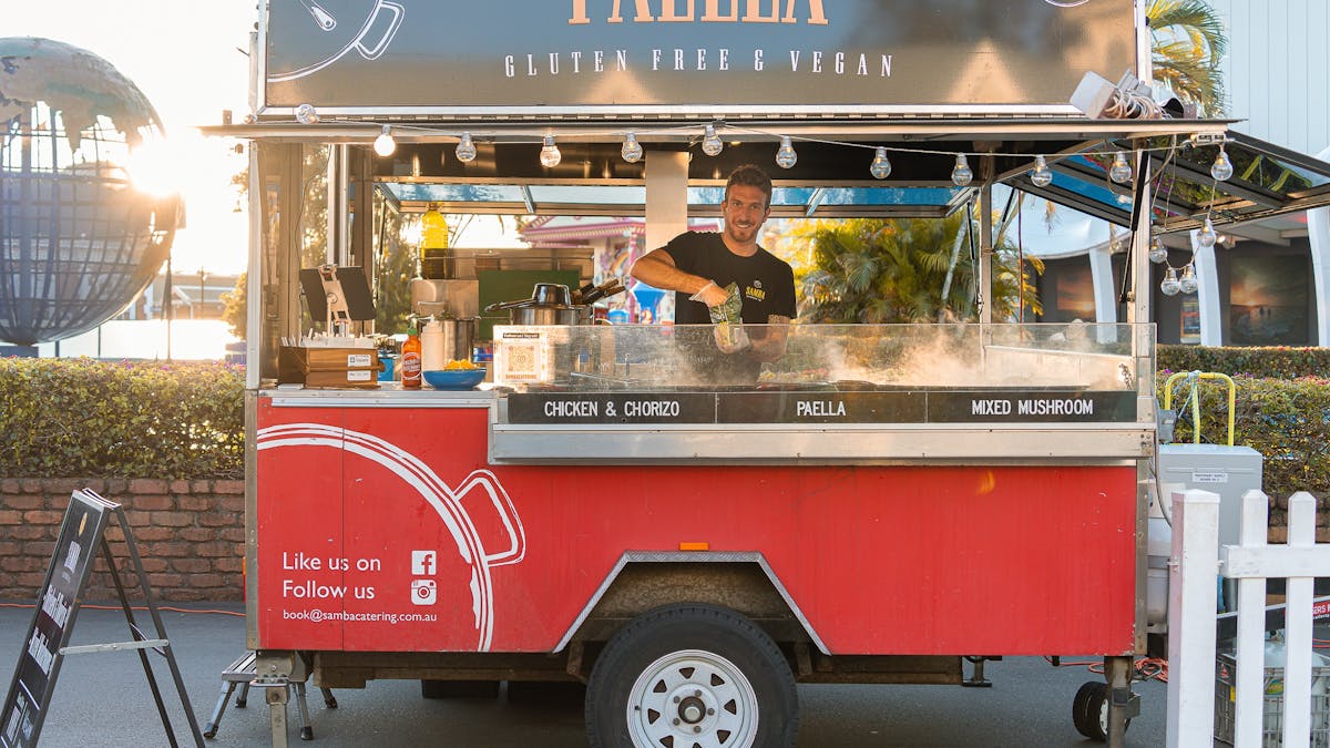 Food Truck at Moonlight Night Market