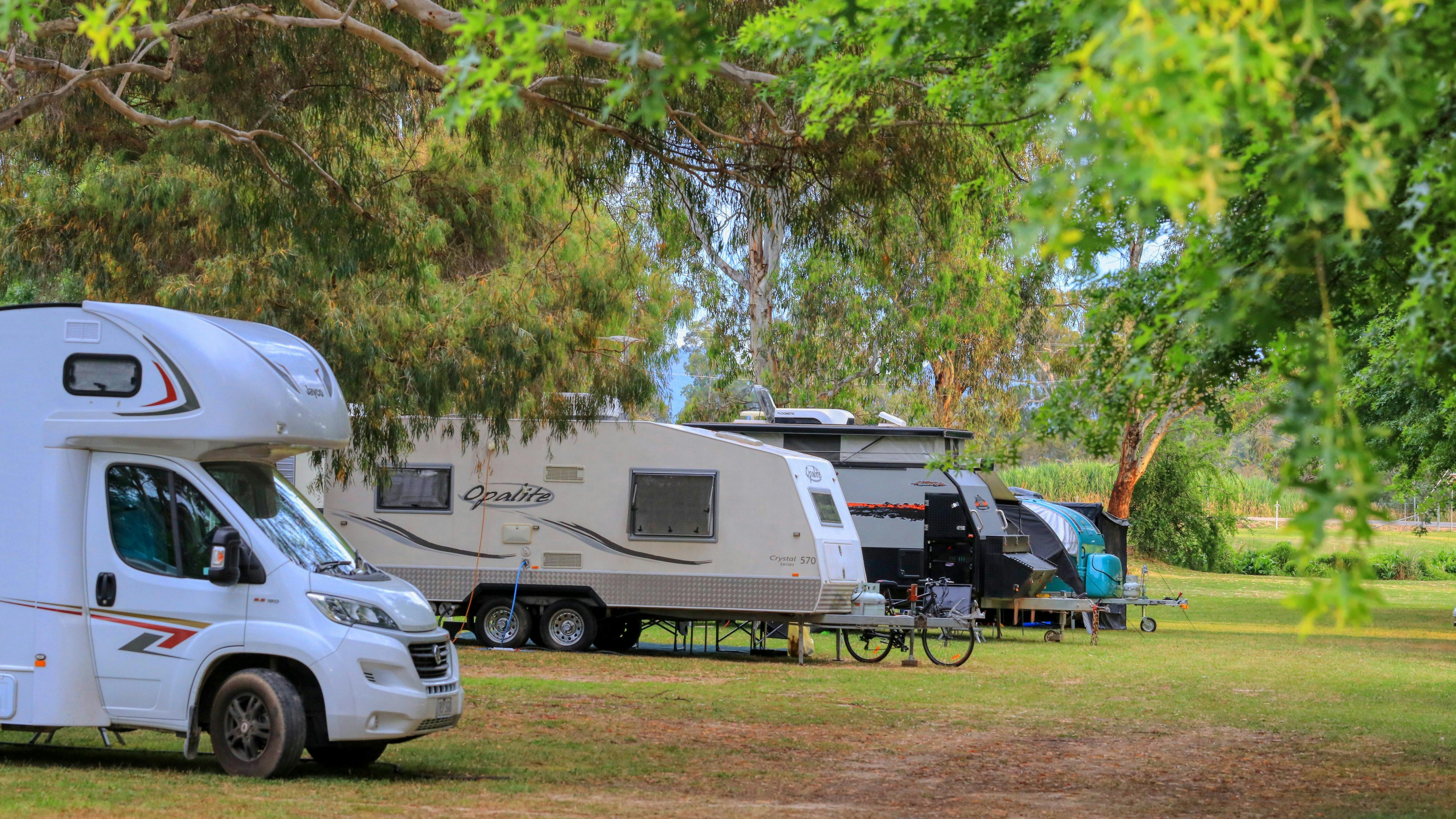 Powered sites - great for groups to enjoy