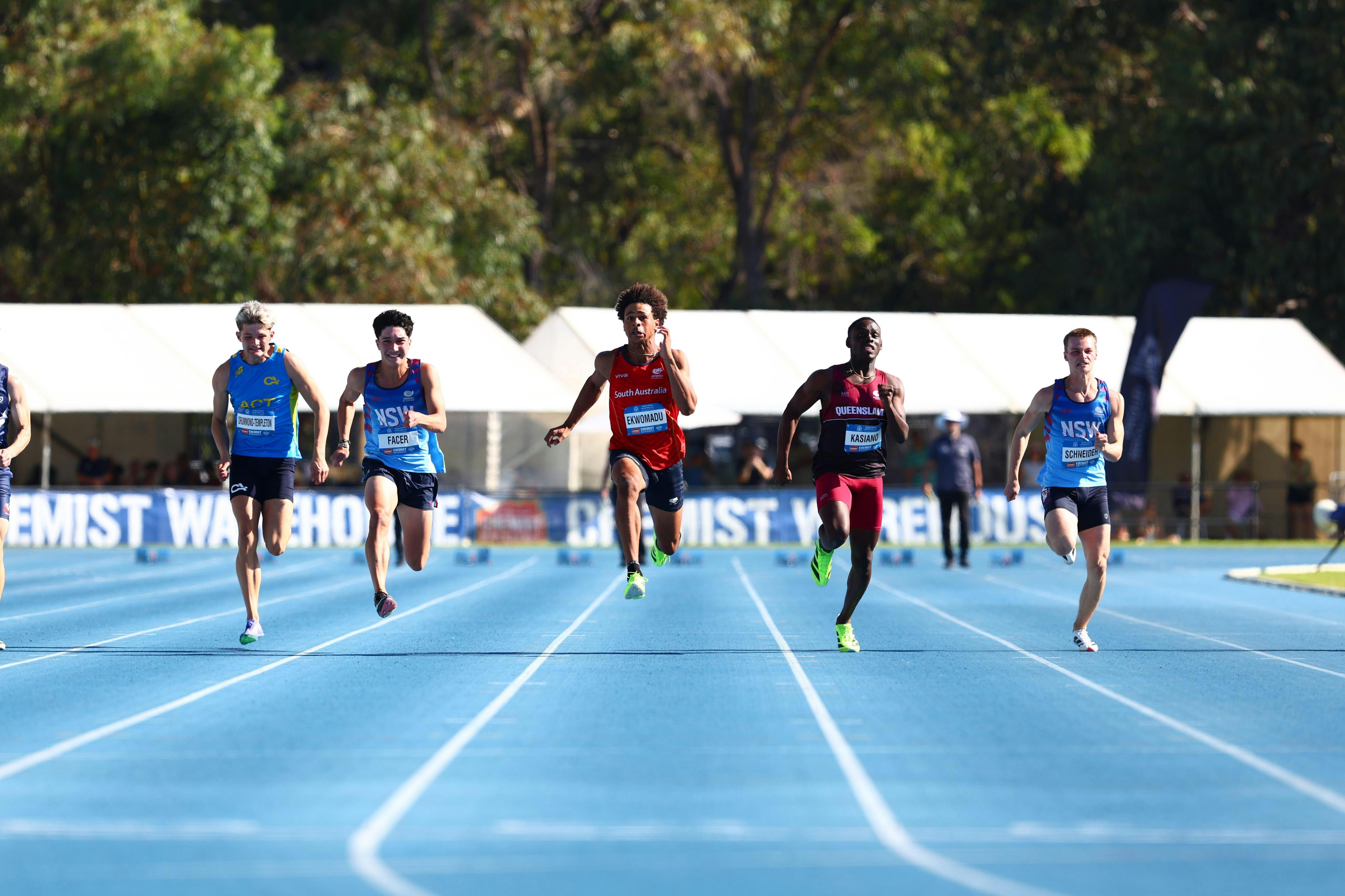Men's U18 100m Final 2025