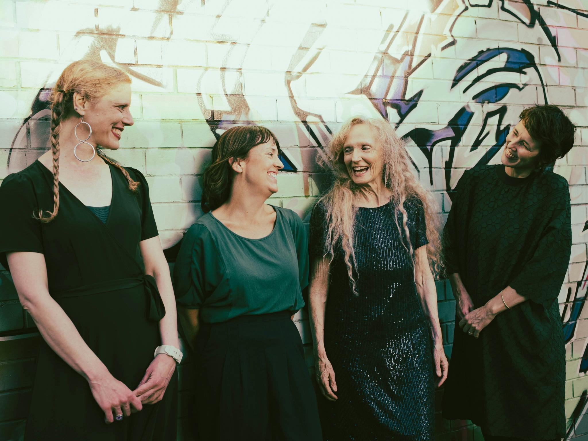 Sandy Evans, Andrea Keller, Kristin Berardi, Jenny Barnes