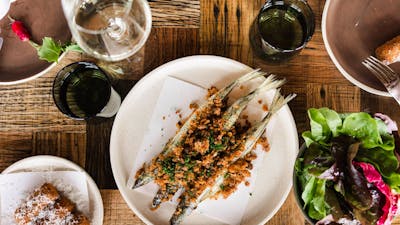 Beautiful Fish and Farm Greens