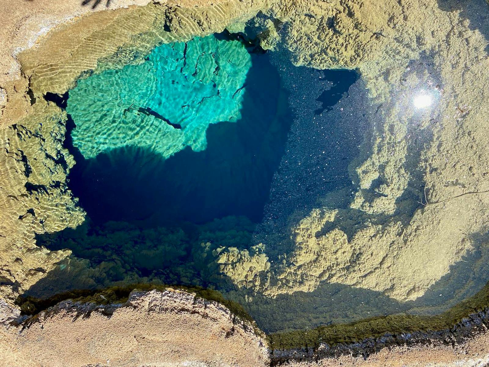 Vent at Talaroo Hot Springs