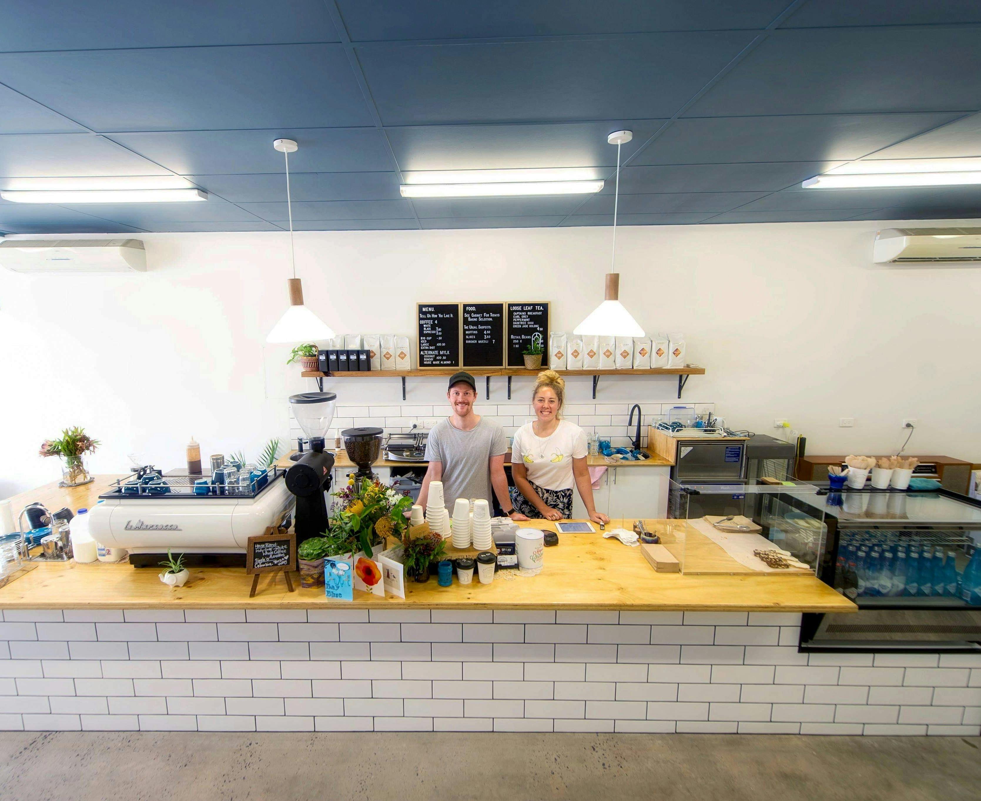 Bay Blue espresso bar