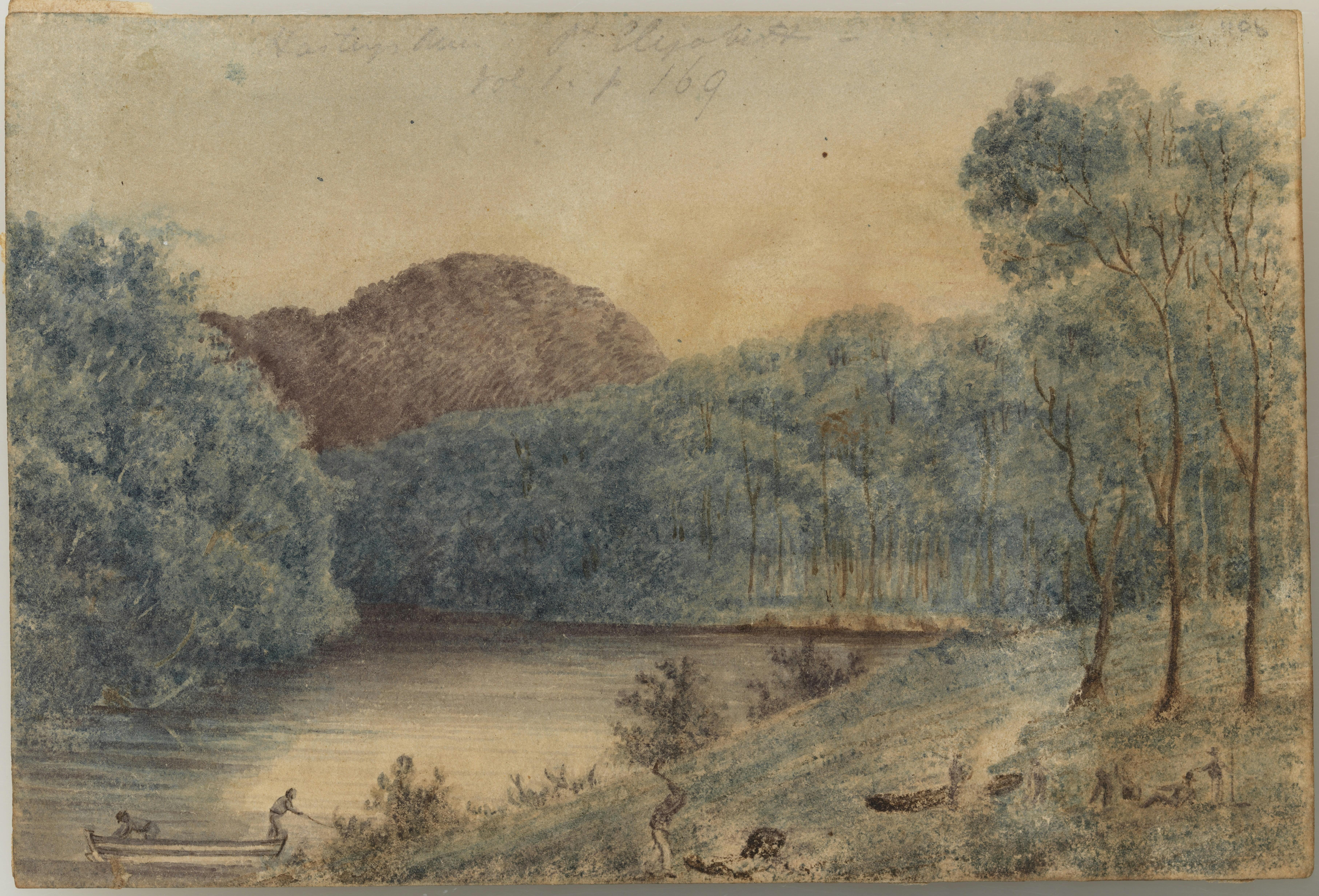 Hastings river, 1819. Phillip Parker King, Mitchell Library, SLNSW