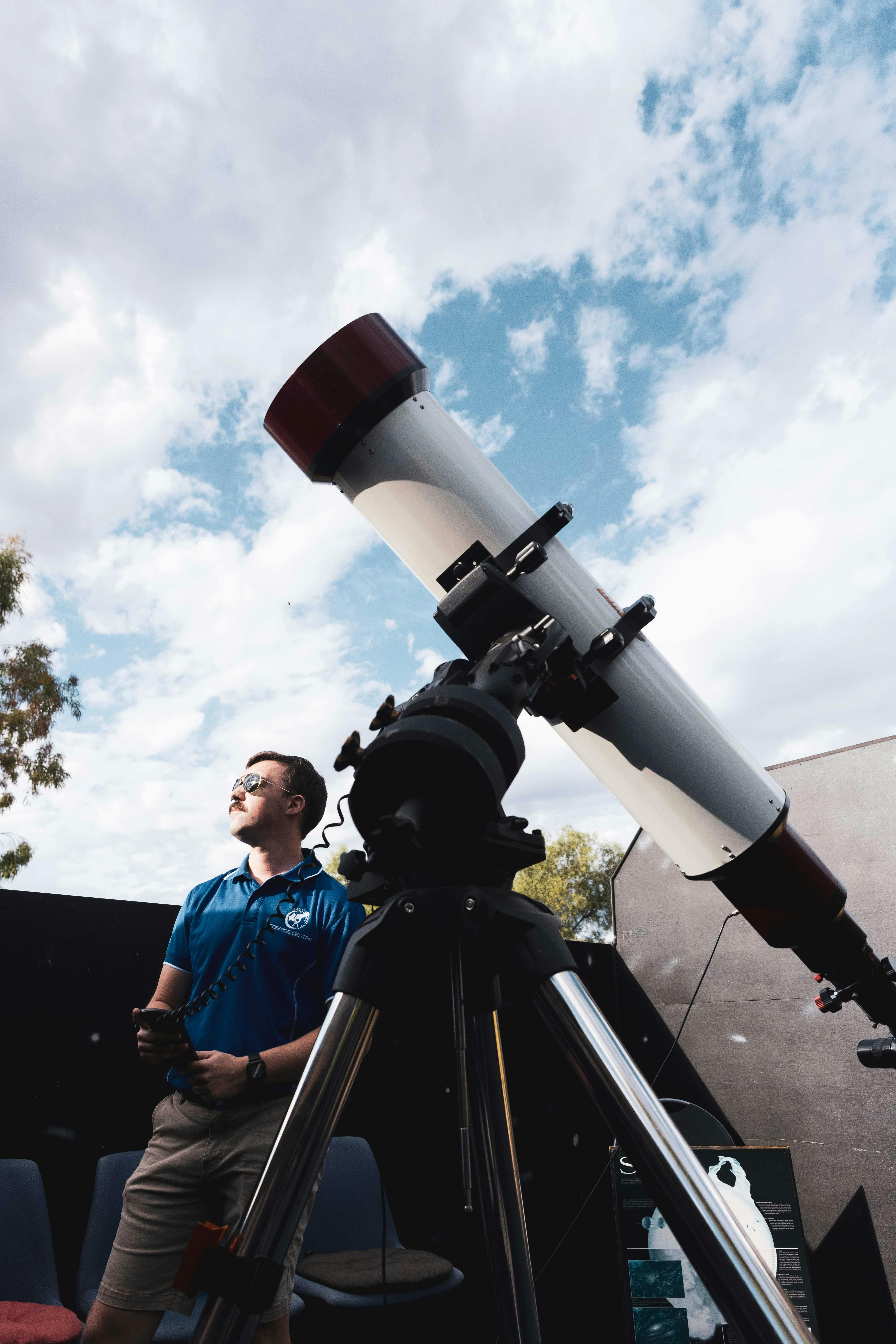 Sun Viewing through H - Alpha scope