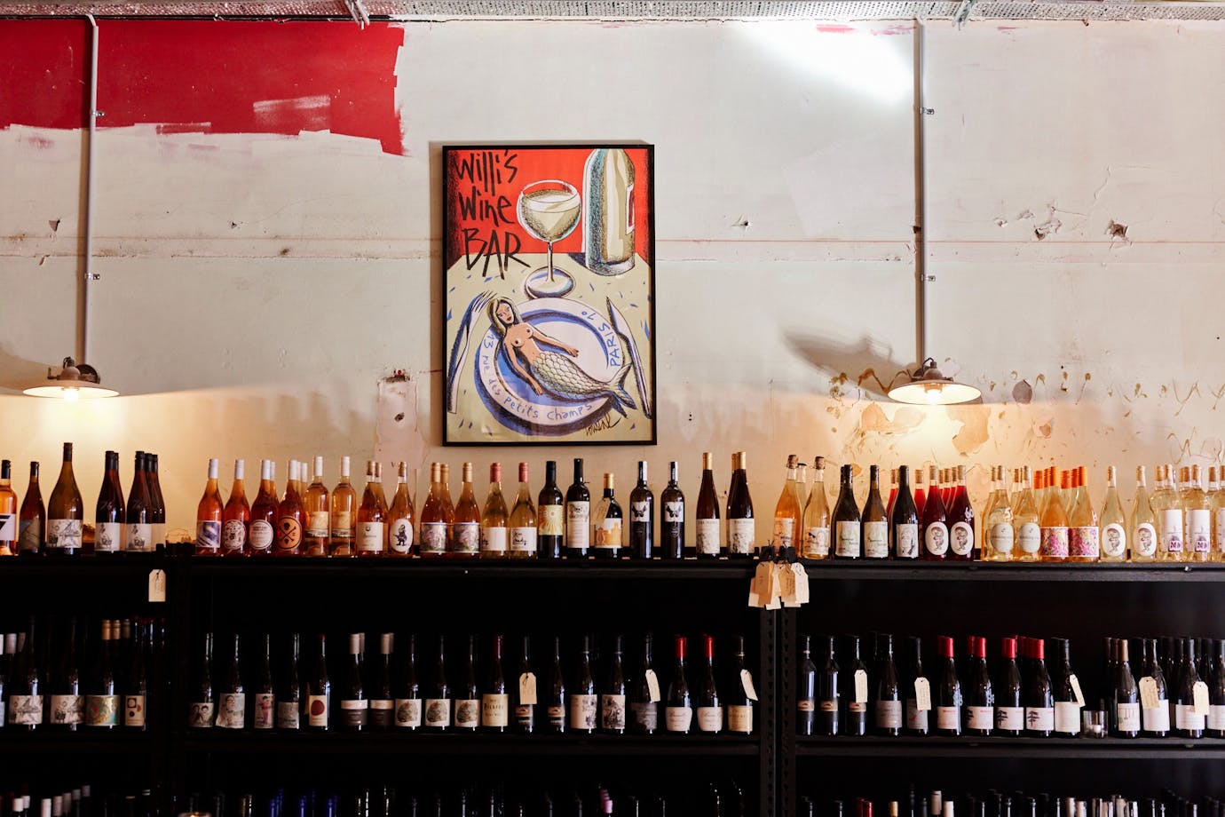 Wine Shelves At Dear Prudence