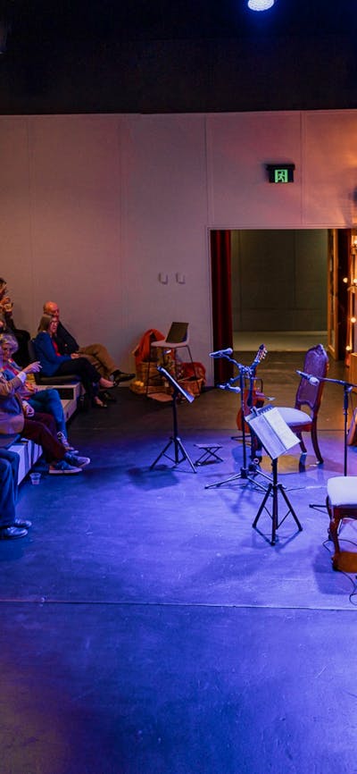 Inside the Mill with audience