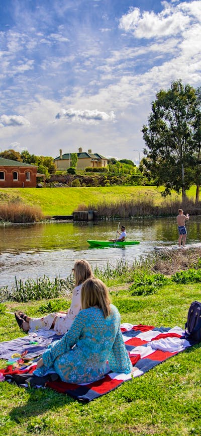 Goulburn Historic Waterworks - Family picnic and water activities