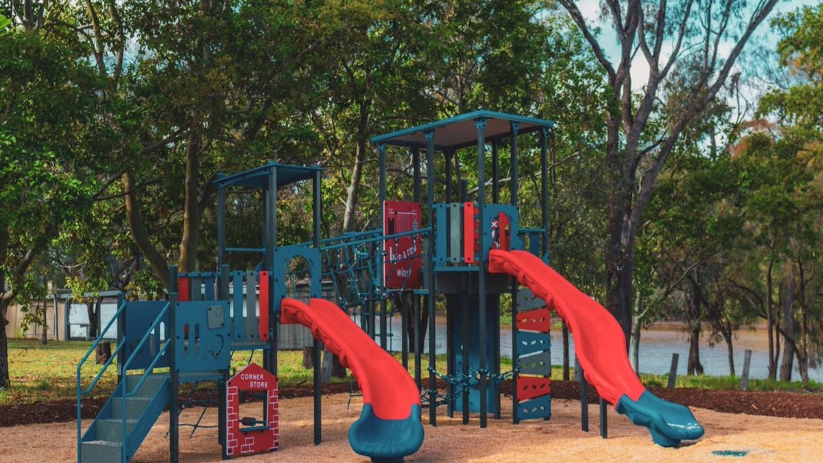 Playground facilities to keep the children entertained