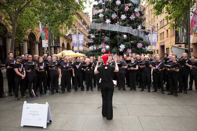 Image of the event 'Choirs in the City - Martin Place Christmas Tree and Pitt Street Mall'
