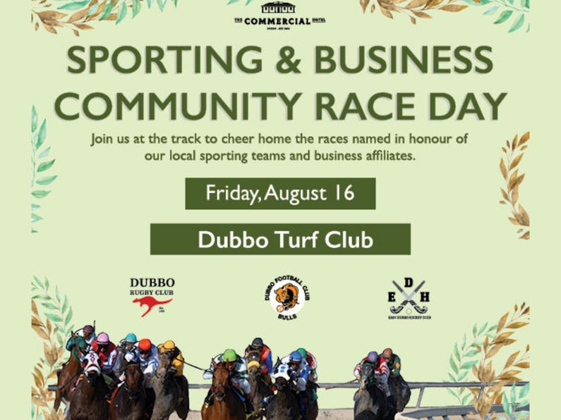 Image of the event 'Commercial Hotels' Sporting and Business Community Race Day'