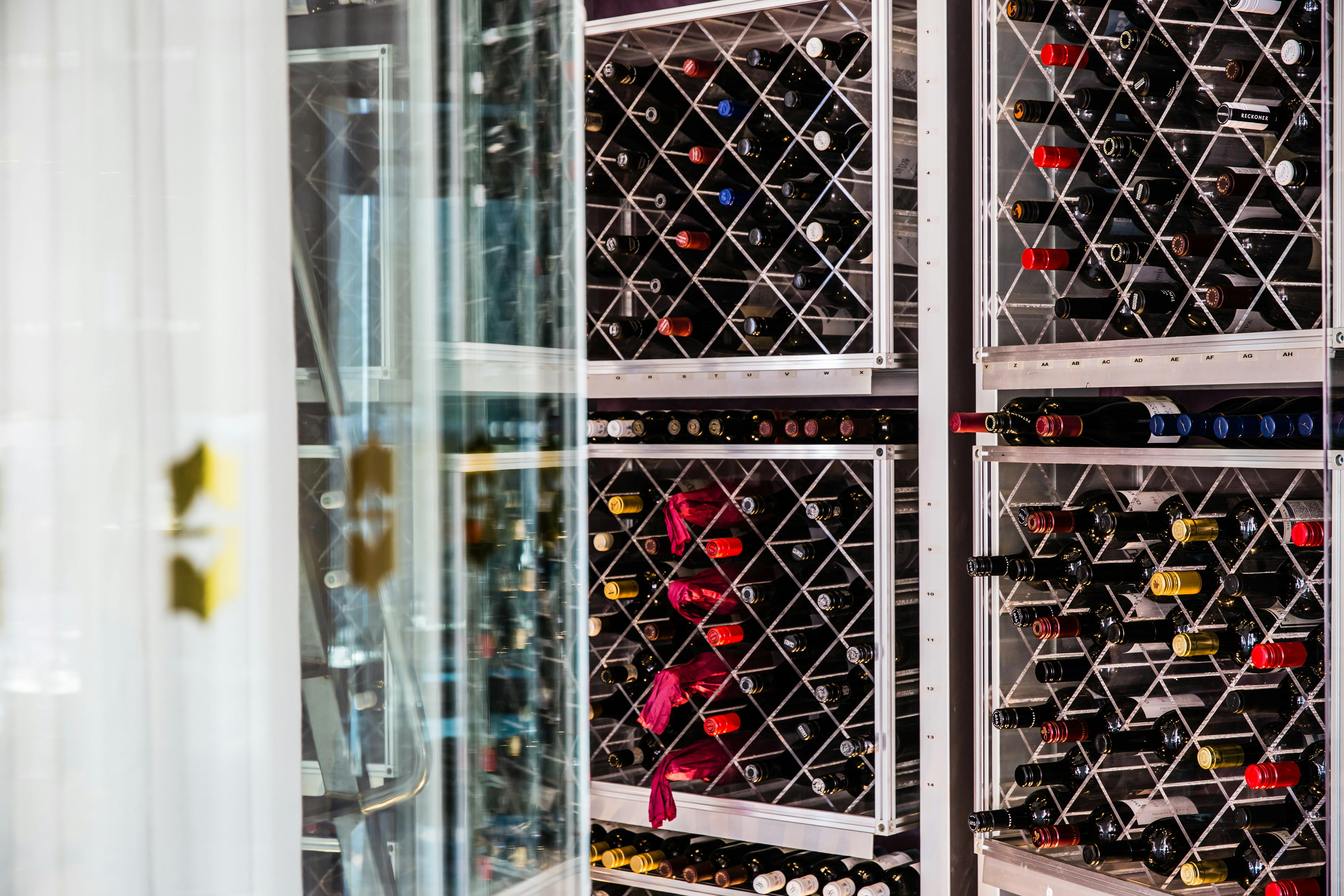 Wine at Altitude Restaurant, Shangri-La Sydney