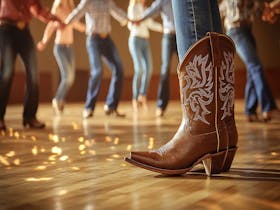 Toe the Line Boot Scooting