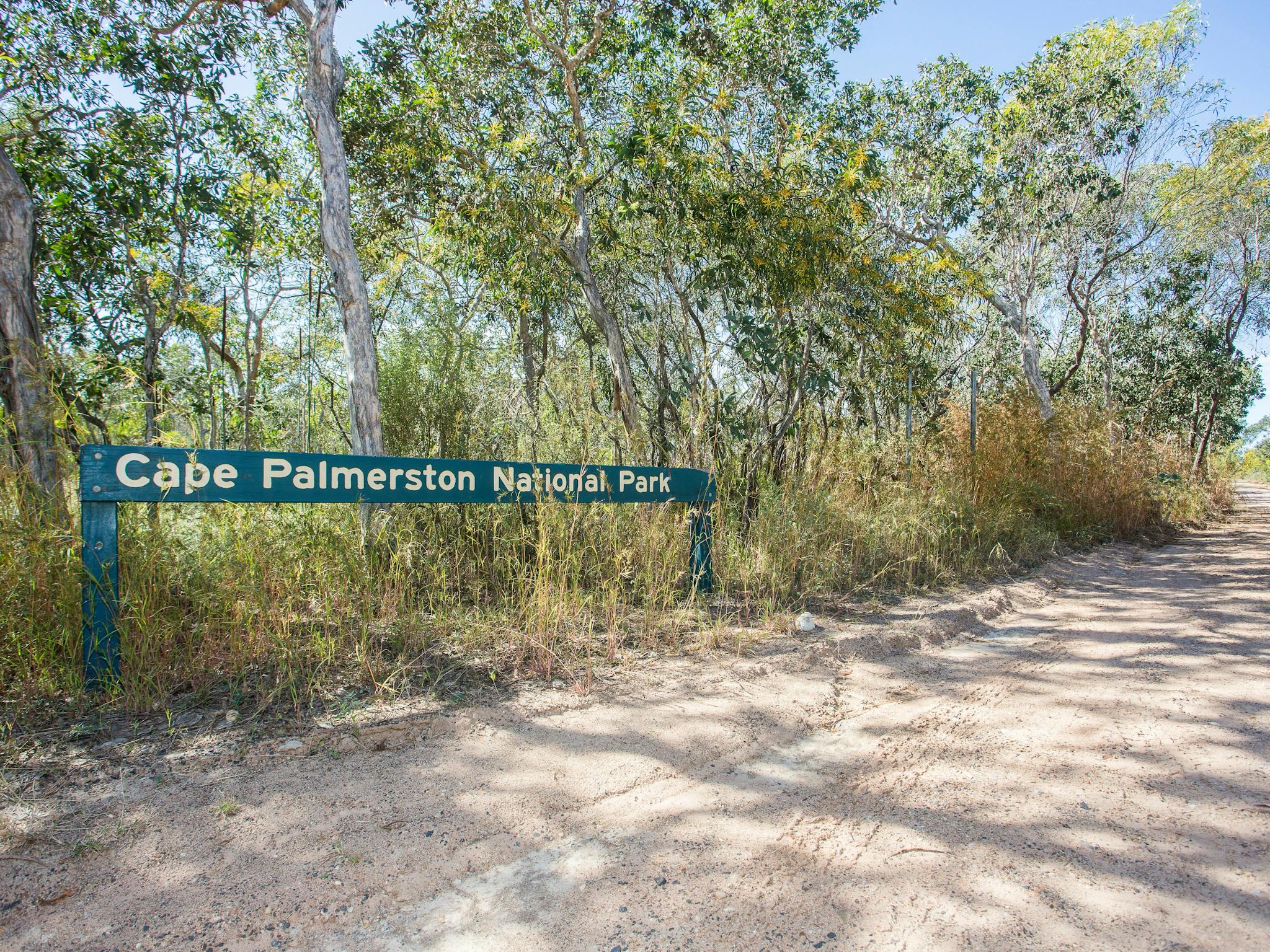 Cape Palmerston National Park Sign Cape Palmerston National Park Sign