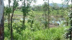 The "Blue Water" Pioneer River at Marian