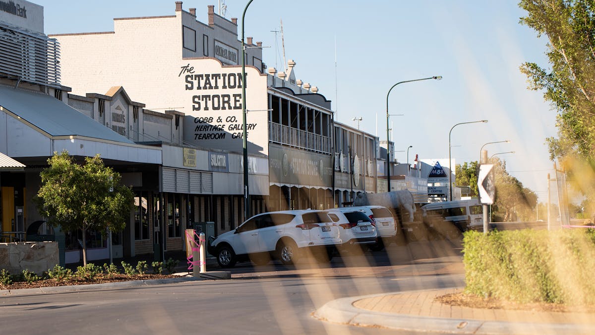 The Station Store is located at the heritage end of Eagle Street, Longreach