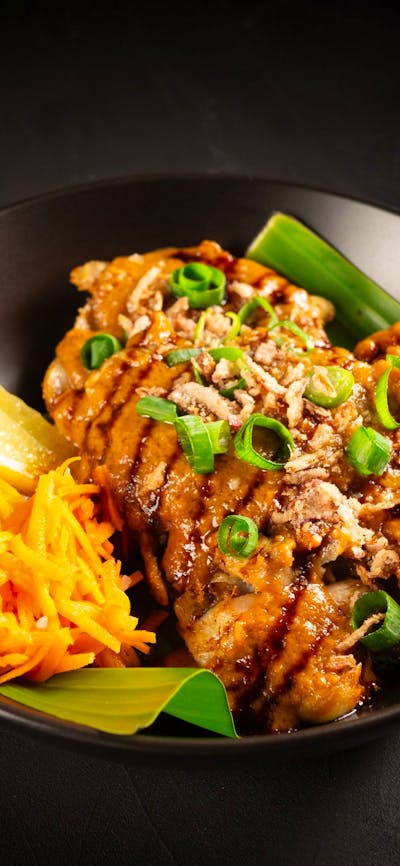 Ayam Bakar with Dani's peanut sauce