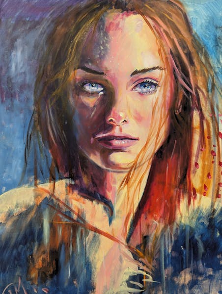 Expressive Portrait Painting Class