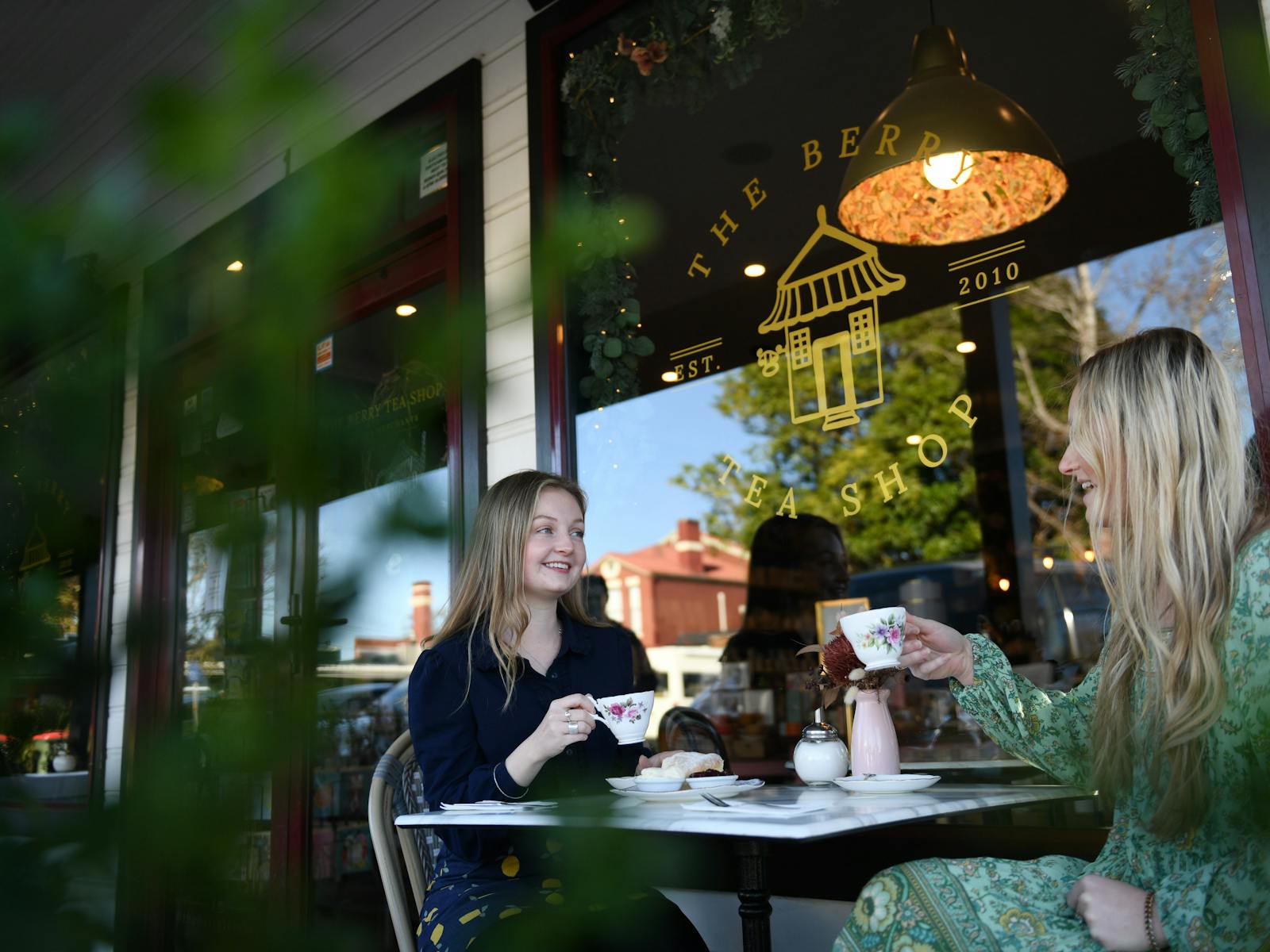 Enjoy a tea date with a friend