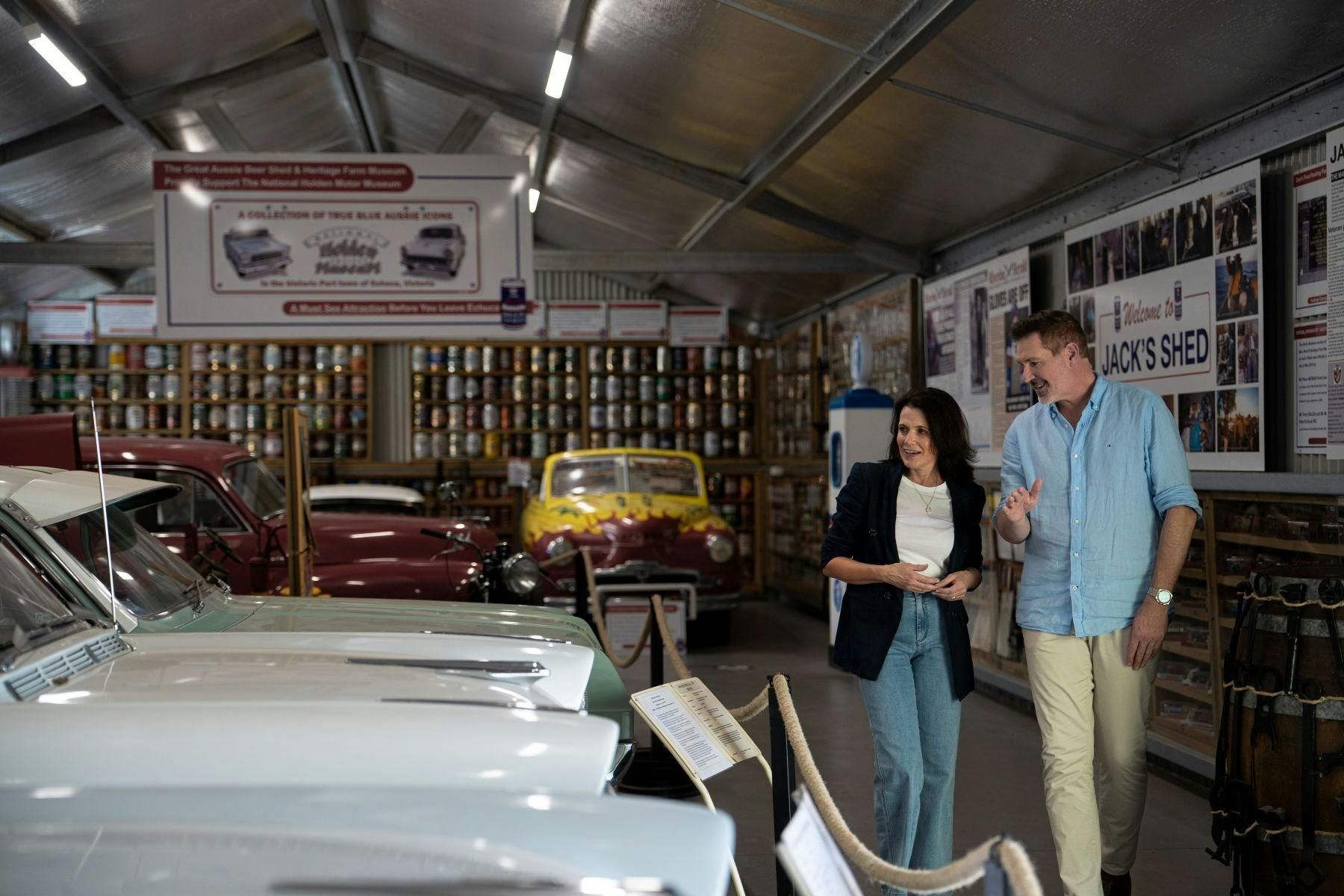 Couple at Great Aussie Beer Shed