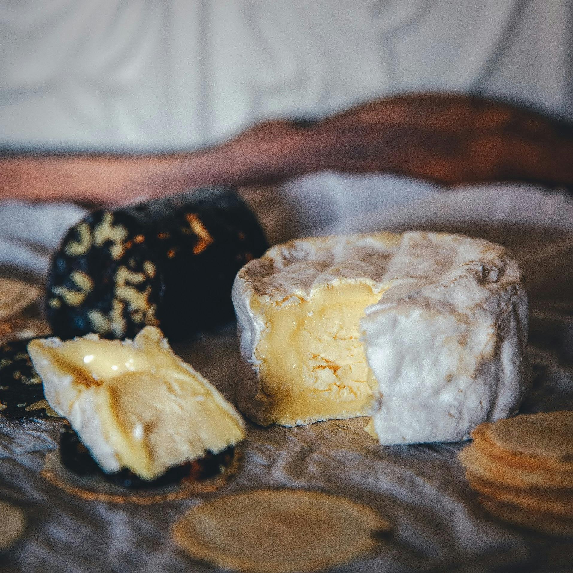 Beautiful Jersey triple cream brie!