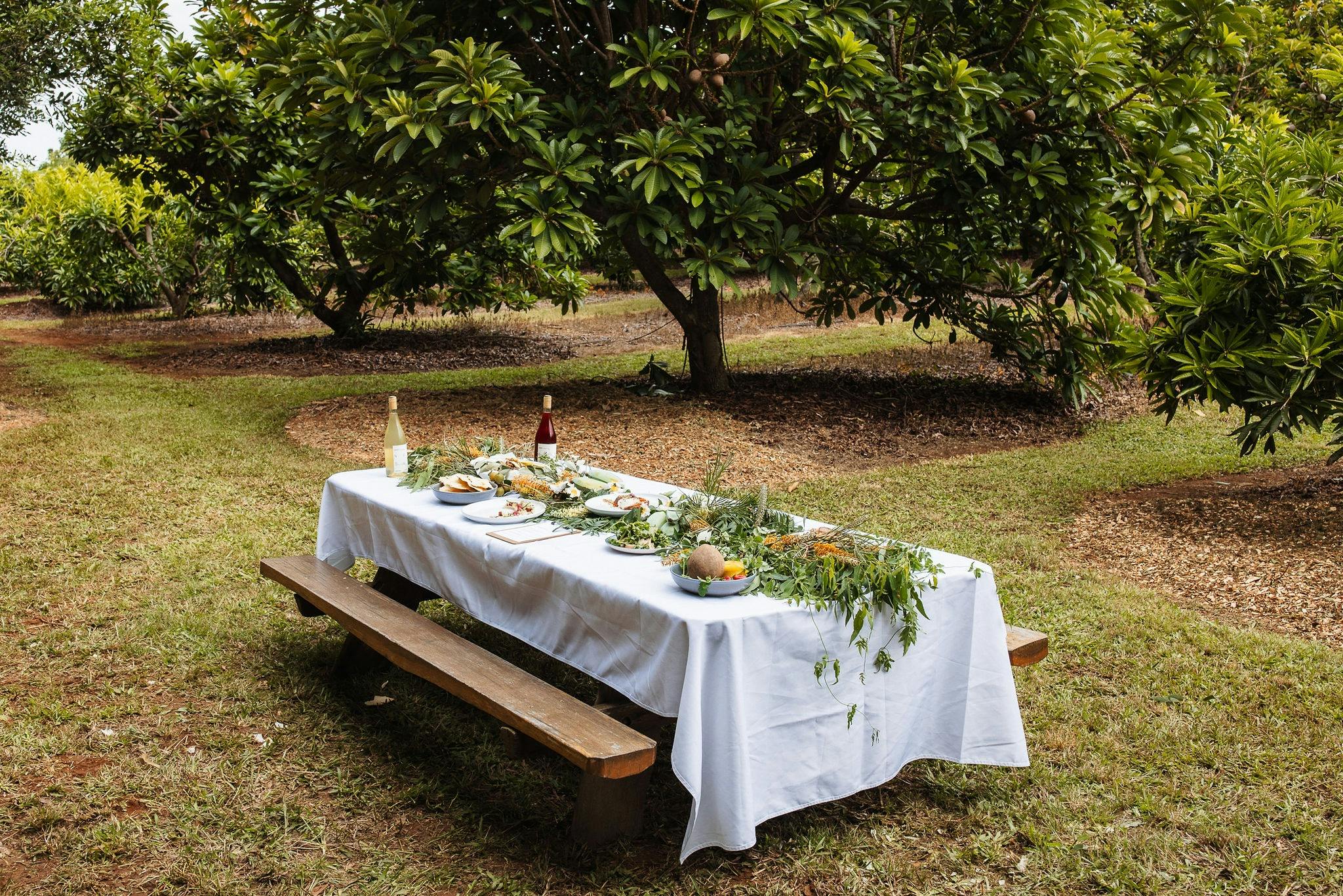 Long lunch in the Orchards