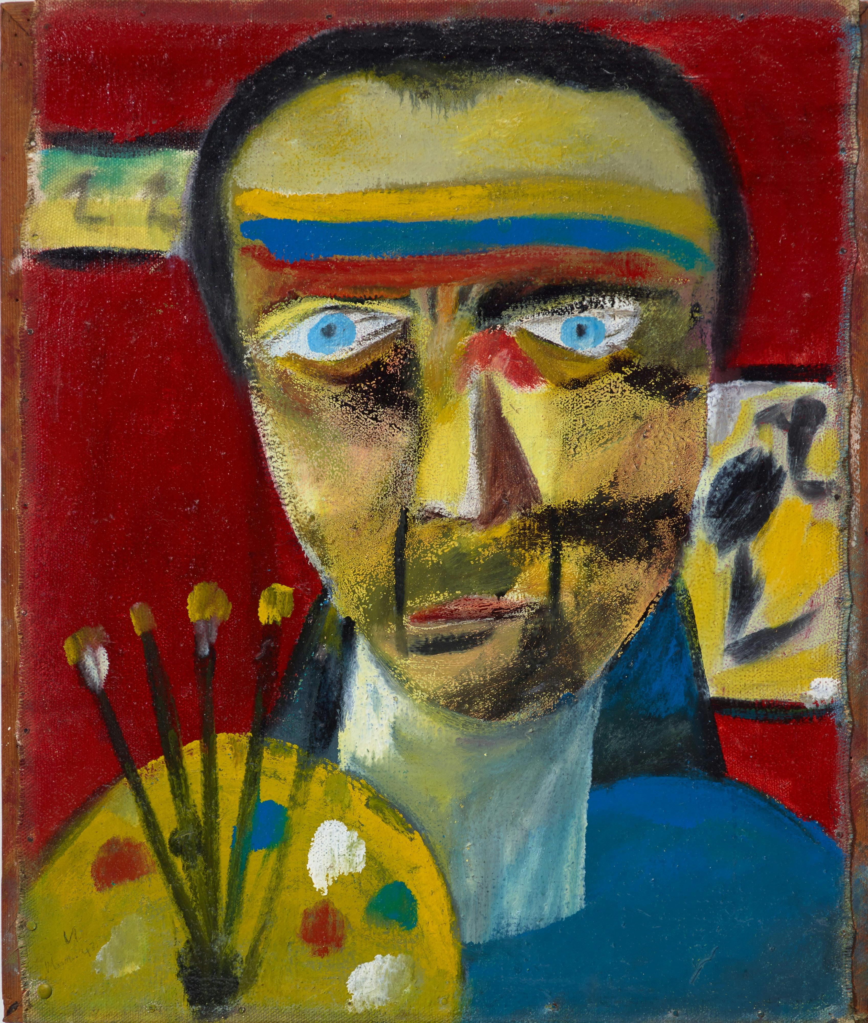 Self porrait of Sidney Nolan