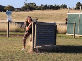 Laser tag is fun for those not adventurous enough for paintball.