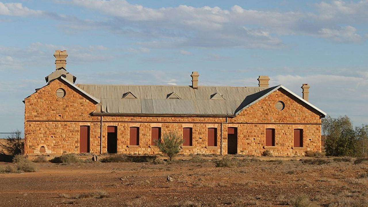 Front of the Great Fingall Mine Office