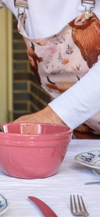 Lunch on the verandah